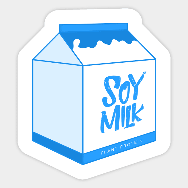 SOY MILK Sticker by moontheherbivore